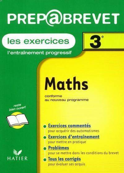 Livrenpoche : Mathématiques 3e. Les exercices - Collectif - Livre