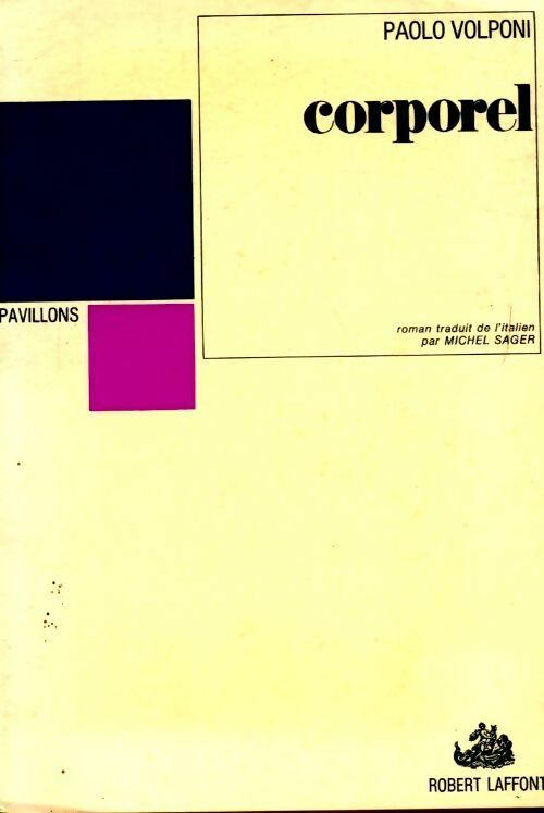 Livrenpoche : Corporel - Paolo Volponi - Livre