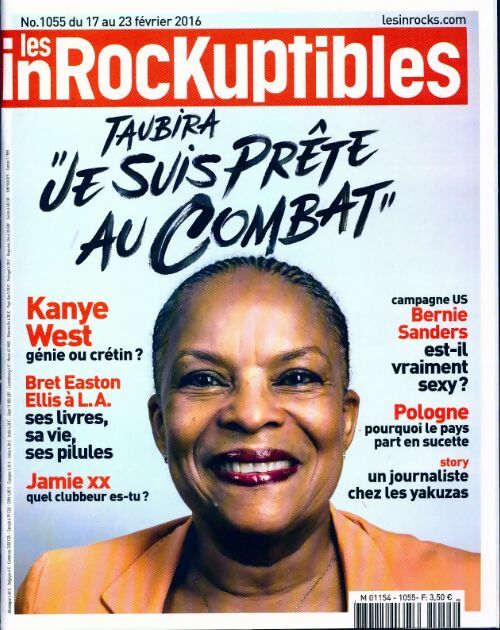 Livrenpoche : Les inRockuptibles n°1055 : Taubira - Collectif - Livre