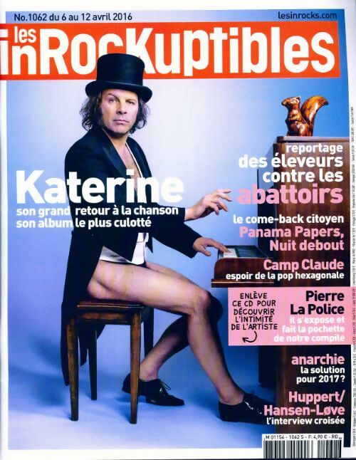 Livrenpoche : Les inRockuptibles n°1062 : Katherine - Collectif - Livre
