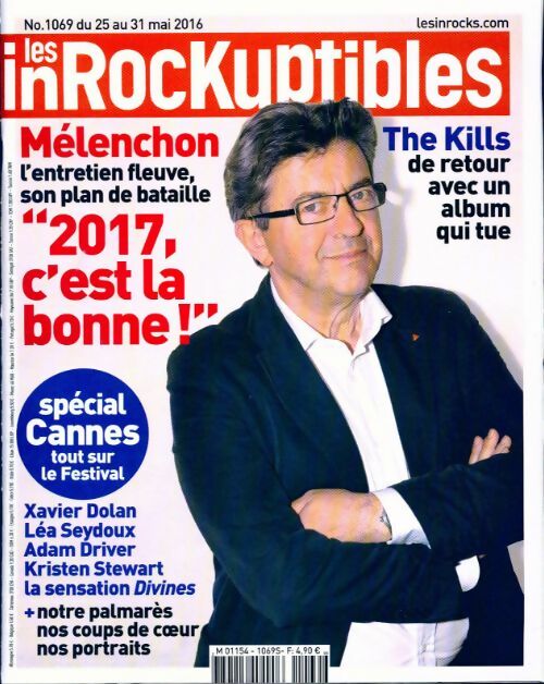 Livrenpoche : Les inRockuptibles n°1069 : Mélenchon - Collectif - Livre