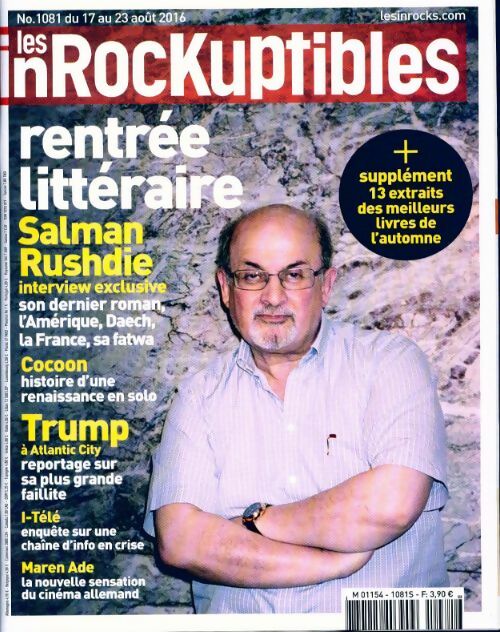 Livrenpoche : Les inRockuptibles n°1081 : Rentrée littéraire - Collectif - Livre
