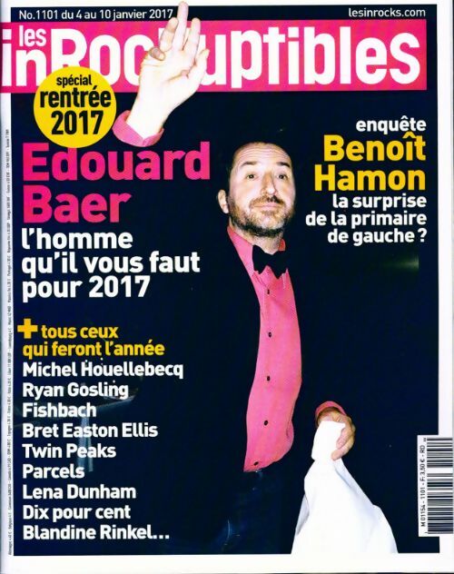 Livrenpoche : Les inRockuptibles n°1101 : Edouard Baer - Collectif - Livre