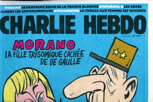 Livrenpoche : Charlie hebdo n°1211 : Morano - Collectif - Livre