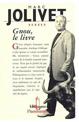 Livrenpoche : Gnou, le livre - Marc Jolivet - Livre