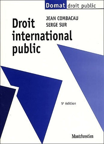 Livrenpoche : Droit international public - Jean Combacau - Livre