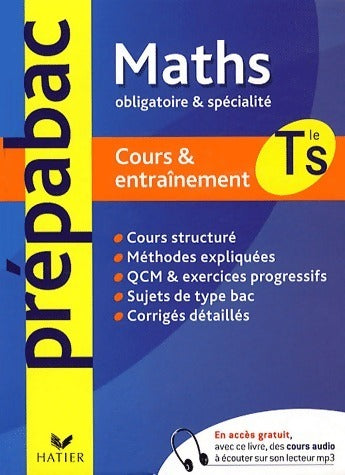 Livrenpoche : Mathématiques Terminale S. Cours & entraînement - Jean-Dominique Picchiottino - Livre
