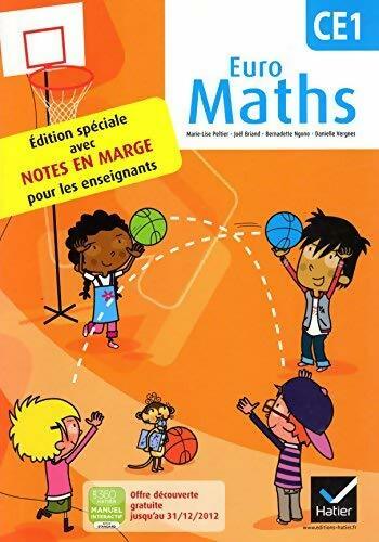 Livrenpoche : Euro maths CE1 - Marie-Lise Peltier - Livre