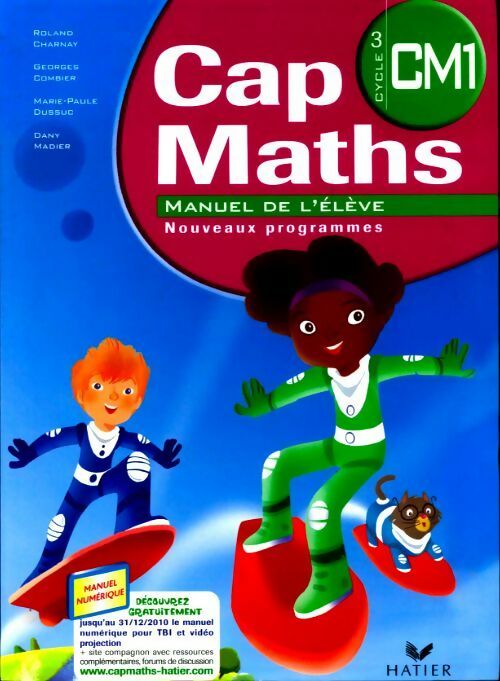 Livrenpoche : Cap maths CM1 - Collectif - Livre