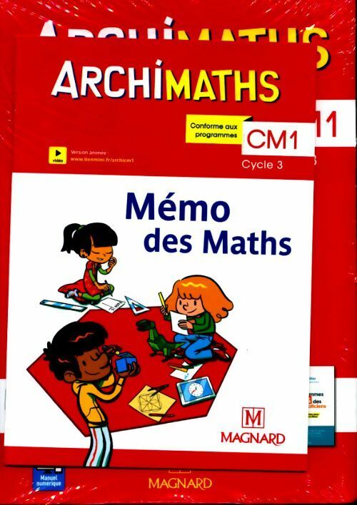Livrenpoche : Archimaths CM1 - Collectif - Livre