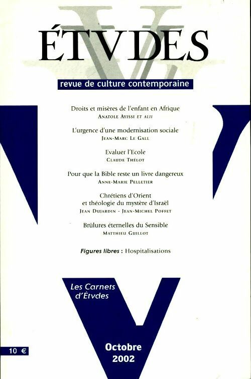 Livrenpoche : Etudes n°397-4 - Collectif - Livre