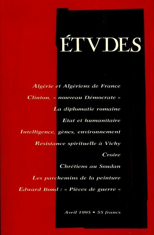 Livrenpoche : Etudes n°382-4 - Collectif - Livre