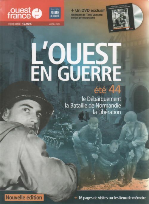 Livrenpoche : L'Ouest en guerre. Eté 44 (+ CD) - Collectif - Livre