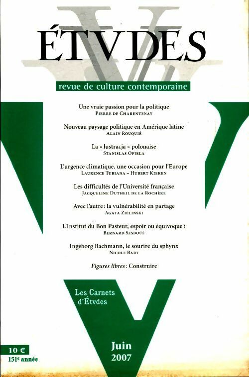 Livrenpoche : Etudes n°406-6 - Collectif - Livre