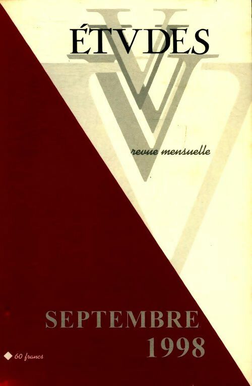 Livrenpoche : Etudes n°389-3 - Collectif - Livre