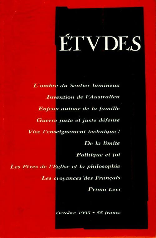 Livrenpoche : Etudes n°383-4 - Collectif - Livre