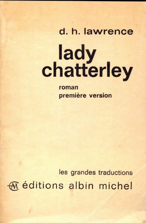 Livrenpoche : Lady Chatterley - David Herbert Lawrence - Livre