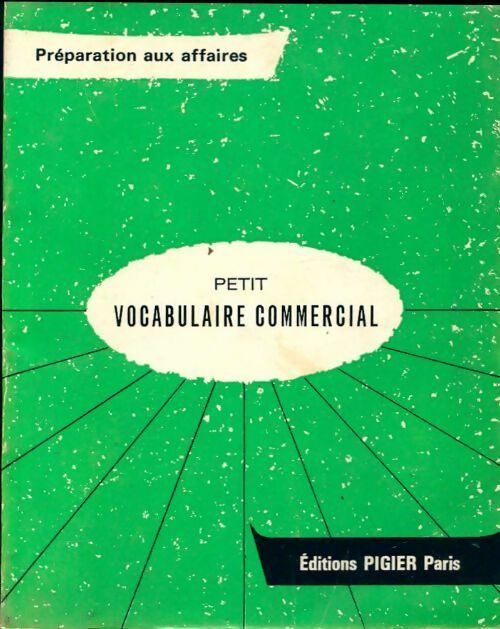 Livrenpoche : Petit vocabulaire commercial - Inconnu - Livre