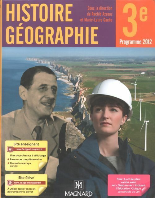 Livrenpoche : Histoire géographie 3e 2012 - Marie-Laure Gache - Livre