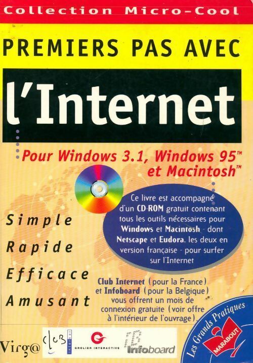 Livrenpoche : Premiers pas avec internet - Virga - Livre