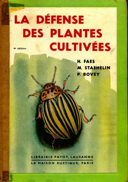 Livrenpoche : La défense des plantes cultivées - Collectif - Livre