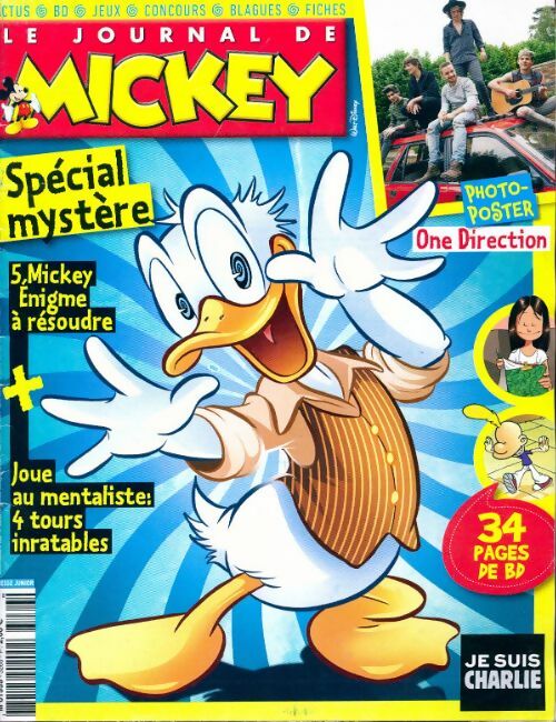 Livrenpoche : Le journal de Mickey n°3266 : Spécial mystère - Collectif - Livre