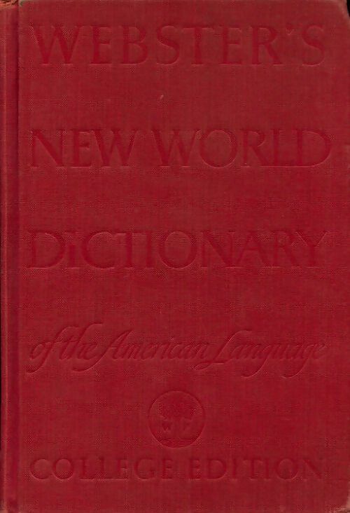 Livrenpoche : Websters new world dictionary of the american language - Inconnu - Livre