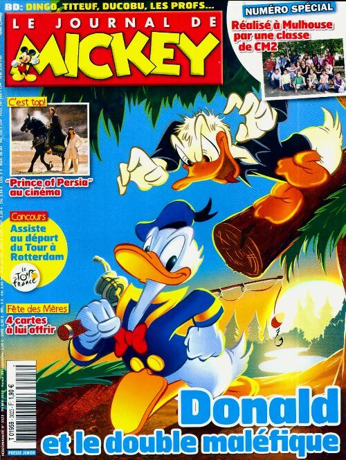 Livrenpoche : Le journal de Mickey n°3023 : Donald et le double maléfique - Collectif - Livre