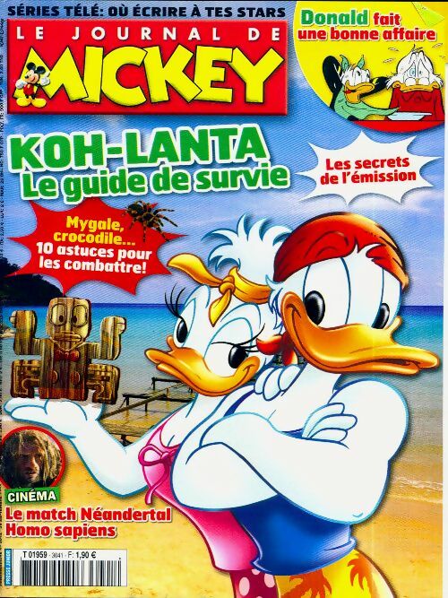 Livrenpoche : Le journal de Mickey n°3041 : Koh-Lanta. Le guide de survie - Collectif - Livre