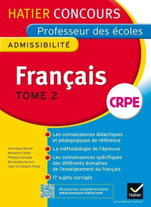 Livrenpoche : Concours professeur des écoles Français Tome II : 2015 - Jean-Christophe Pellat - Livre