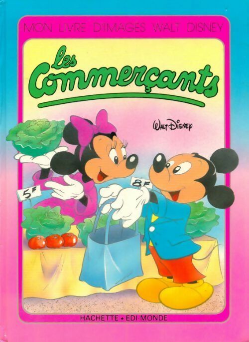 Livrenpoche : Les commerçants - Walt Disney - Livre
