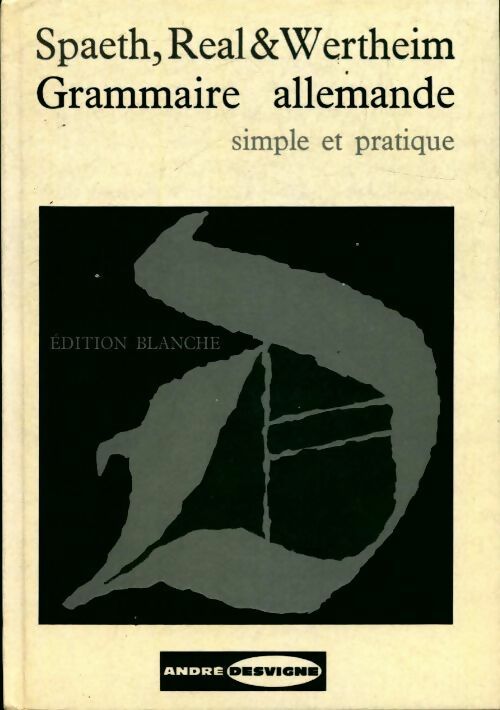 Livrenpoche : Grammaire allemande - A. Spaeth - Livre