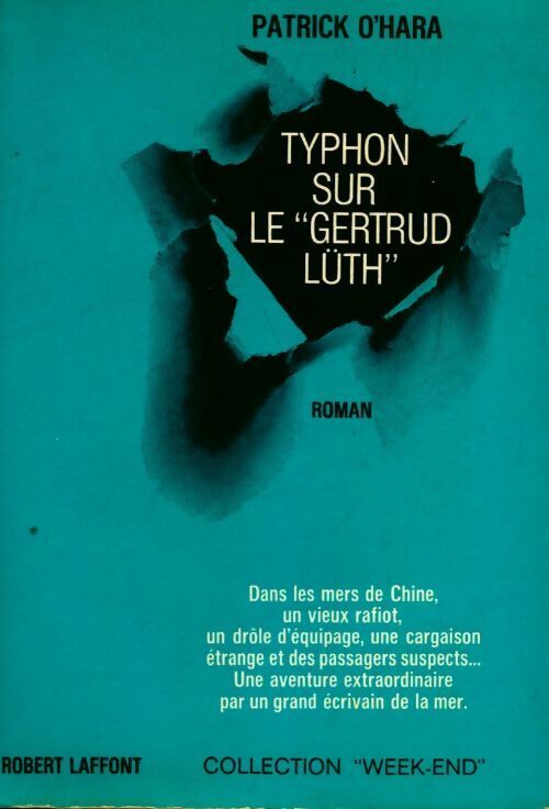 Livrenpoche : Typhon sur le Gertrud Lüth - Patrick O'Hara - Livre