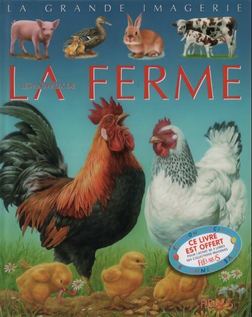 Livrenpoche : Les animaux de la ferme - Emilie Beaumont - Livre