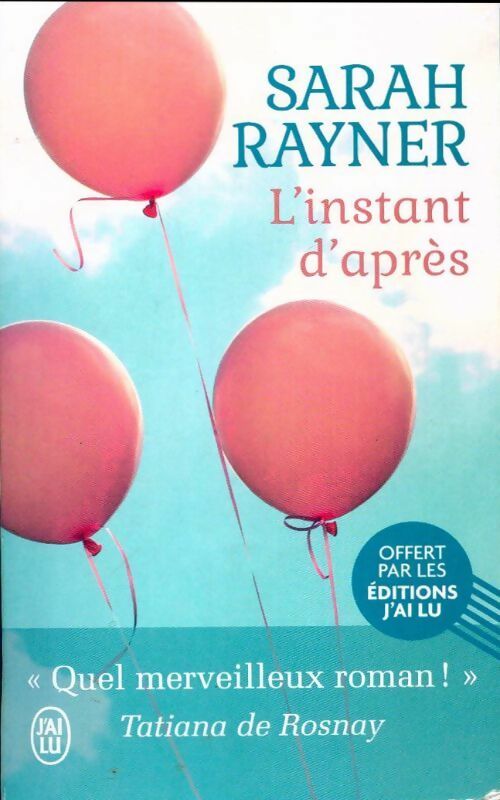 Livrenpoche : L'instant d'après - Sarah Rayner - Livre