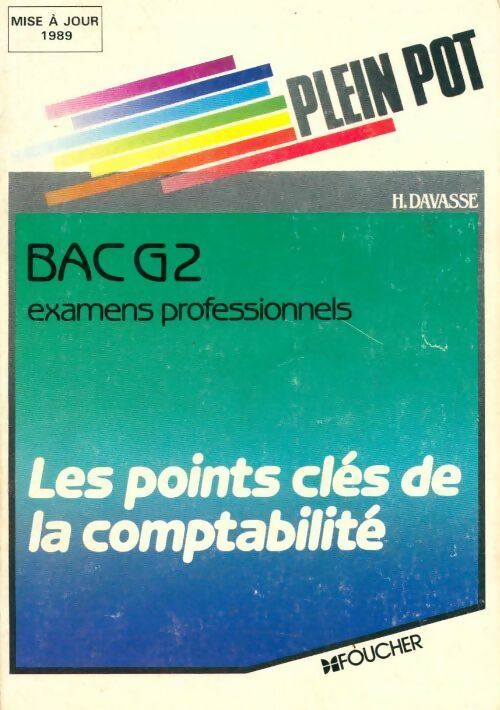 Livrenpoche : Les points clés de la comptabilité Terminales G2 - Davasse - Livre