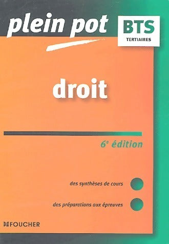 Livrenpoche : Droit BTS - R. Cavalerie - Livre