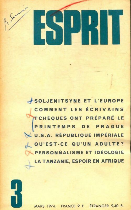 Livrenpoche : Esprit n°433 - Collectif - Livre