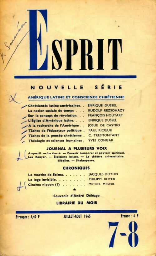 Livrenpoche : Esprit n°340 - Collectif - Livre