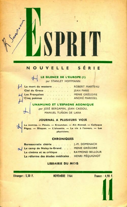 Livrenpoche : Esprit n°332 - Collectif - Livre