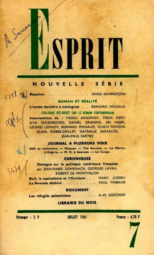 Livrenpoche : Esprit n°329 - Collectif - Livre