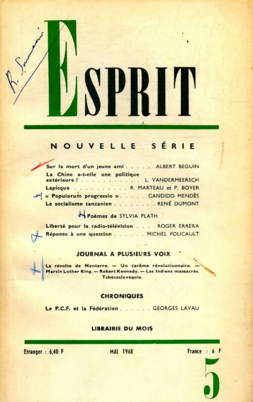 Livrenpoche : Esprit n°371 - Collectif - Livre