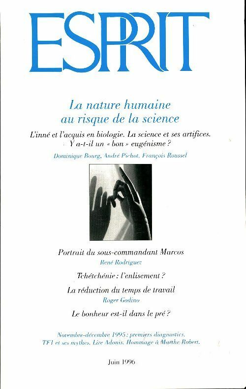 Livrenpoche : Esprit n°222 - Collectif - Livre