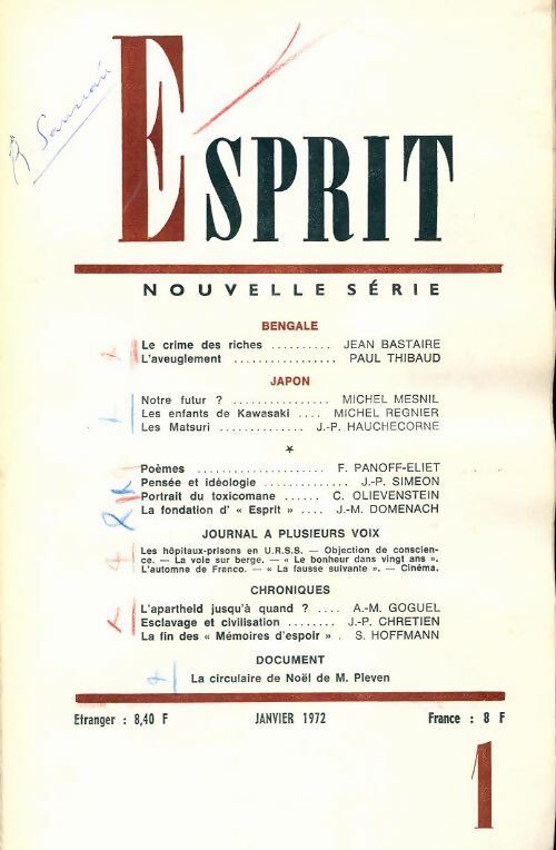 Livrenpoche : Esprit n°410 - Collectif - Livre