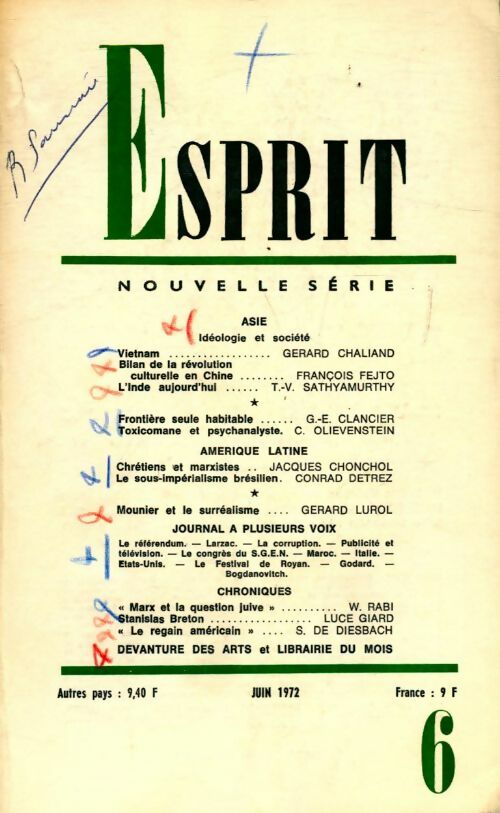 Livrenpoche : Esprit n°414 - Collectif - Livre