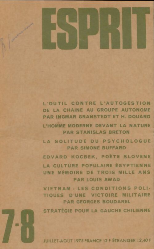 Livrenpoche : Esprit n°448 - Collectif - Livre