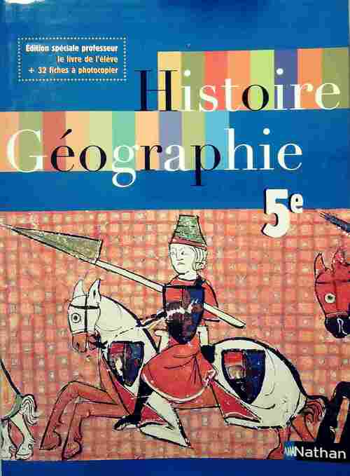 Livrenpoche : Histoire géographie 5e. Edition spéciale professeur - Cote Sebastien - Livre