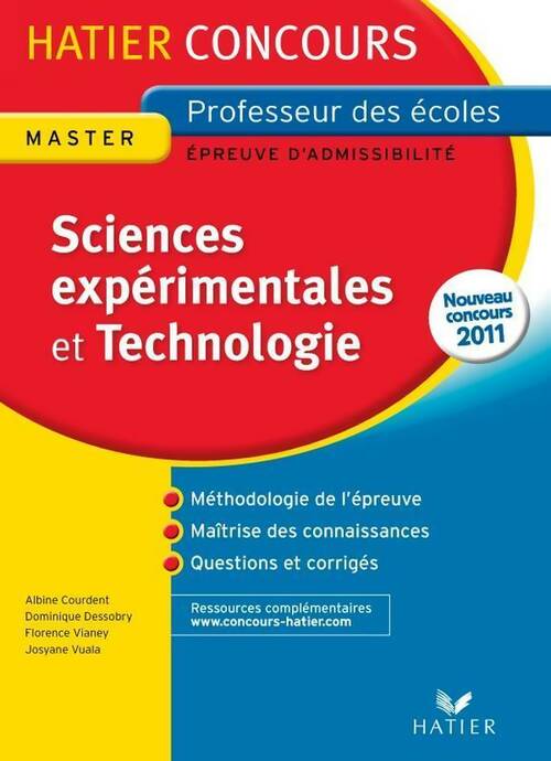 Livrenpoche : CRPE 2011 Sciences expérimentales et technologie - Josyane Vuala - Livre