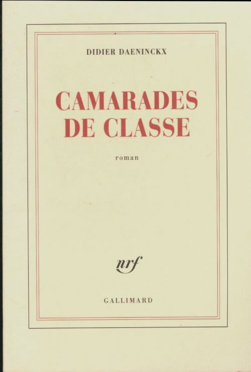 Livrenpoche : Camarades de classe - Didier Daeninckx - Livre