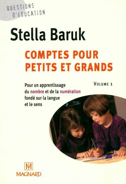 Livrenpoche : Comptes pour petits et grands Tome I - Stella Baruk - Livre